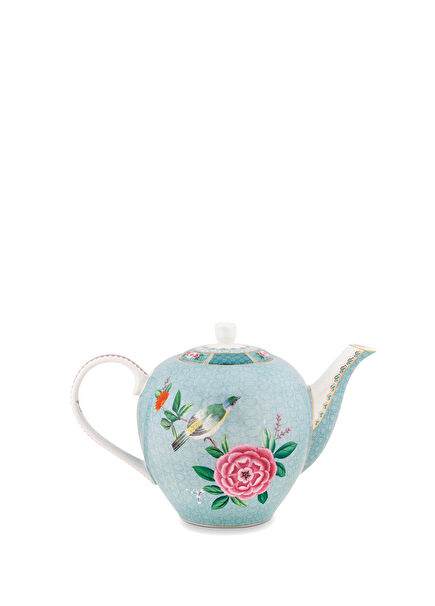 Blushing Birds Floral 1600 Ml Porcelain Teapot