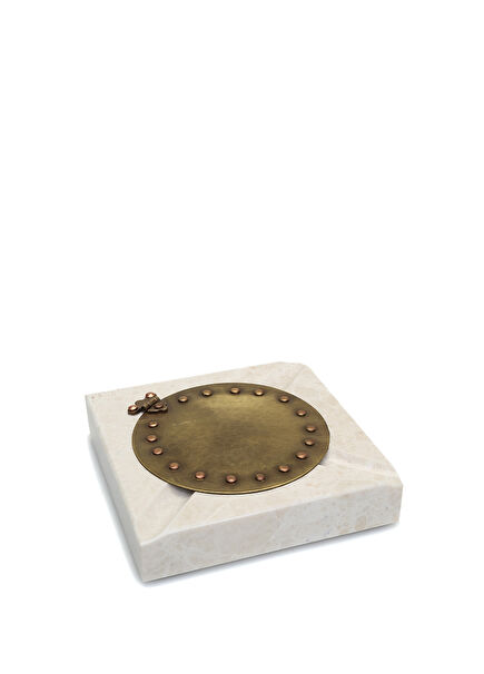 Beige Marble Cigar Ashtray