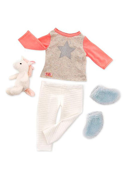 Clothing and Toy Unicorn Set