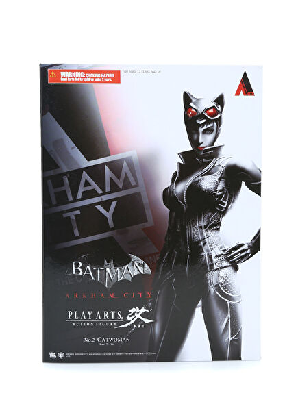 Batman Arkham City Play Arts Kai Catwoman Statue
