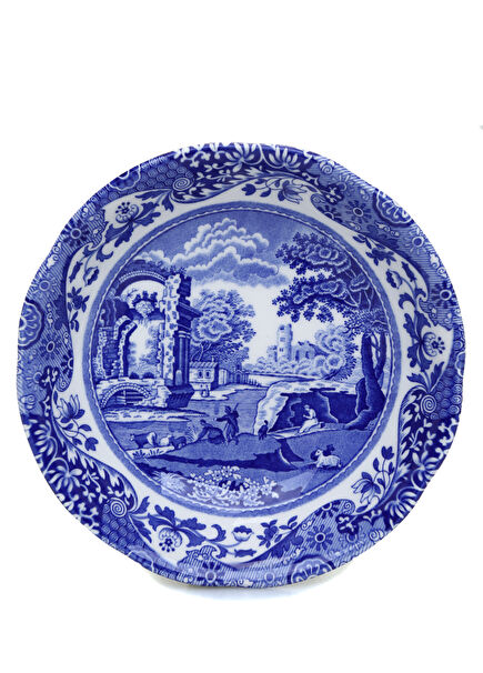 Blue Italian Cereal Bowl