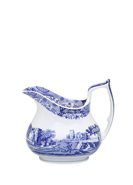 Blue Italian Cream Jug