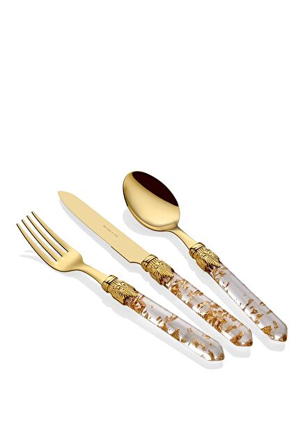 Luna Oro Gold 75 Parça Çatal Bıçak Takımı