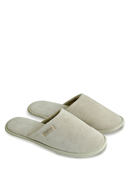 Ash Ekru Unisex Havlu Terlik