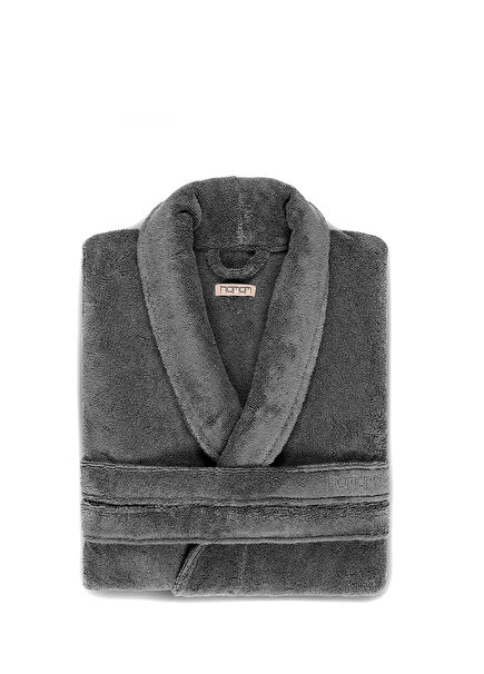 Pera Antrasit Unisex Bornoz