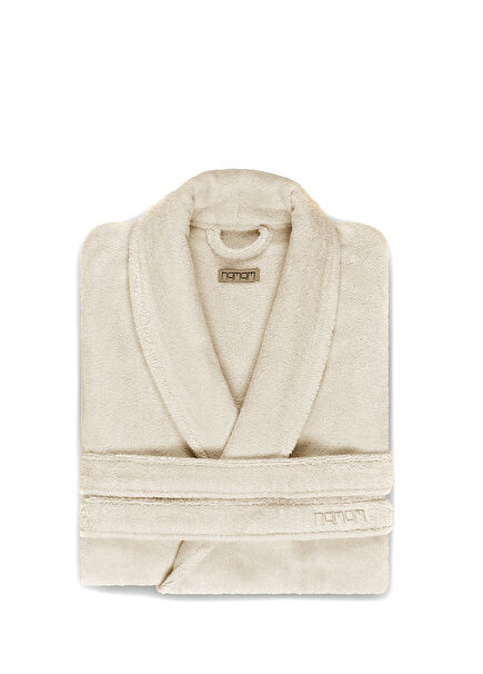 Pera Krem Unisex Bornoz