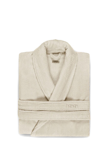 Sultan Krem Erkek Bornoz