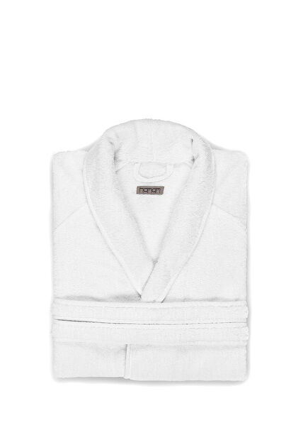 Aire Beyaz Unisex Bornoz