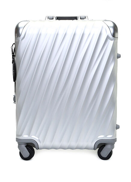 Continental Carry-On Silver Suitcase