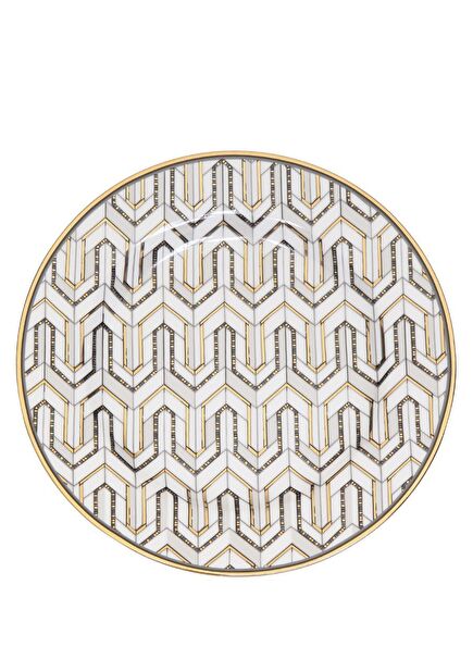 Gate Noir Maddie White Porcelain Plate