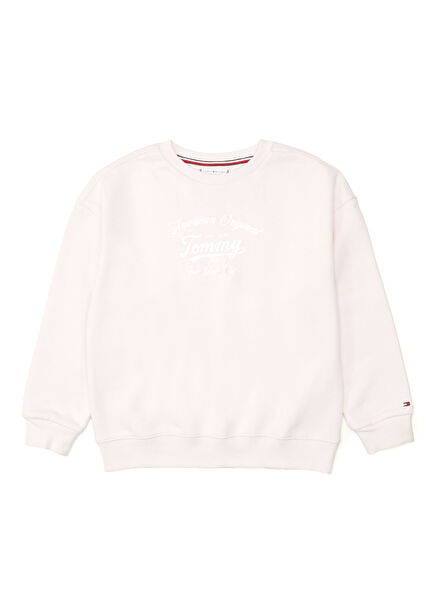 Script Pink Girl Sweatshirt