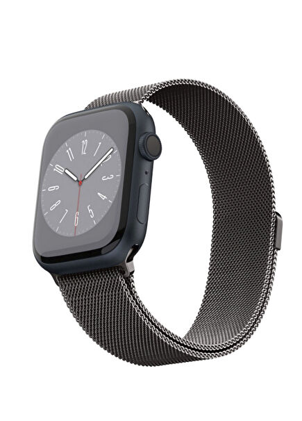 Apple Watch 49mm Ultra 2/1 - 46mm Seri 10 - 45mm Seri 9/8/7 - 44mm Seri SE2/SE/6/5/4 Akıllı Saat Kordon 