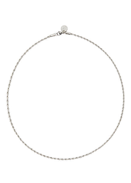Silver Men's Steel Necklace