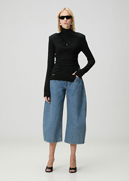 Curved Fit Mavi Jean Pantolon