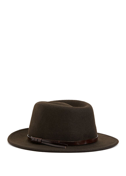 Brown Women's Wool Hat