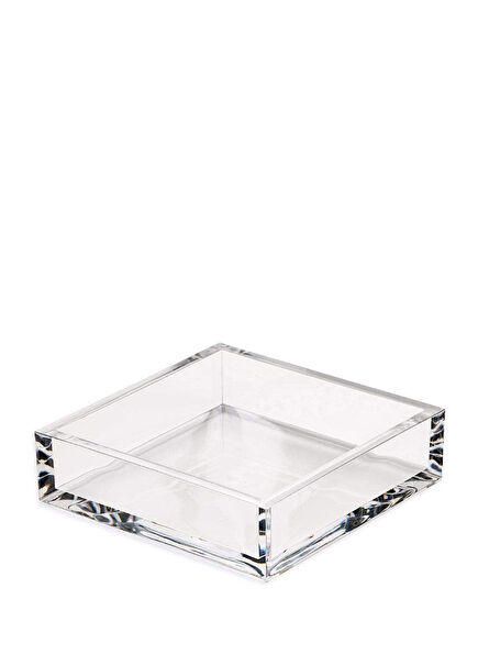 Kristal Şeffaf Akrilik Tezgah Üstü Peçetelik