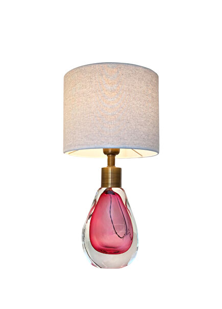 Harmony Pembe Mini Cam Abajur