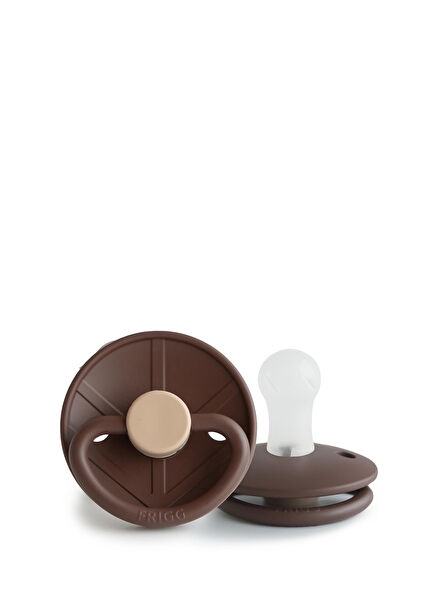 Little Viking Björn Cocoa Brown 0-6 Month Silicone Pacifier