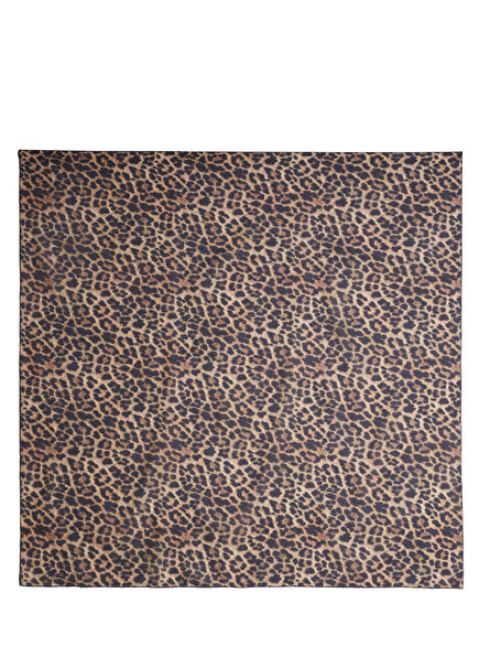 Leopard Print 140x140 Cm Women's Shawl