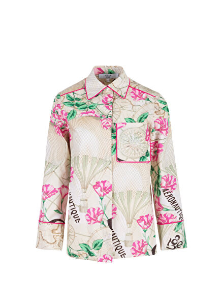 Gloria Floral Pattern Shirt