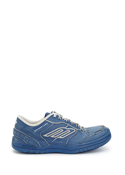 Hamptons Lacivert Erkek Deri Sneaker