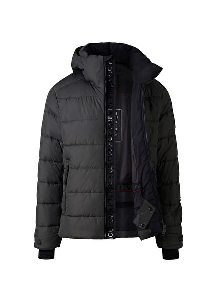 Luka2 Black Hooded Men's Ski Jacket
