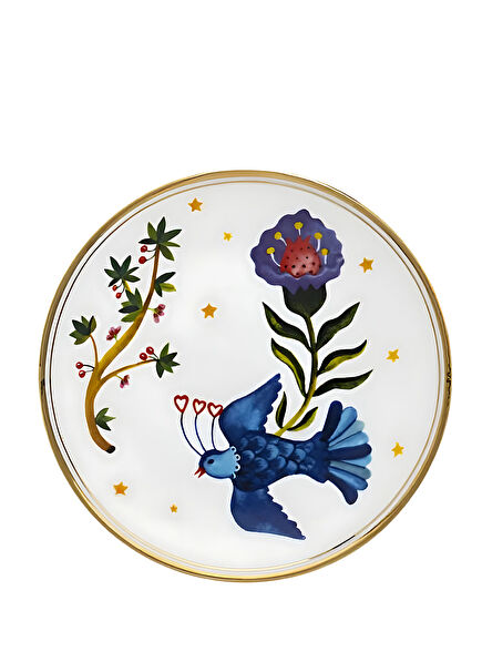 Profuma Patterned Porcelain Bread Plate 15 cm