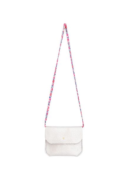 Silver Girl's Mini Shoulder Bag