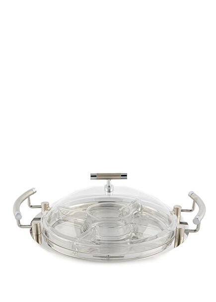 Perle Çelik 5 Bölmeli Kahvaltı Seti