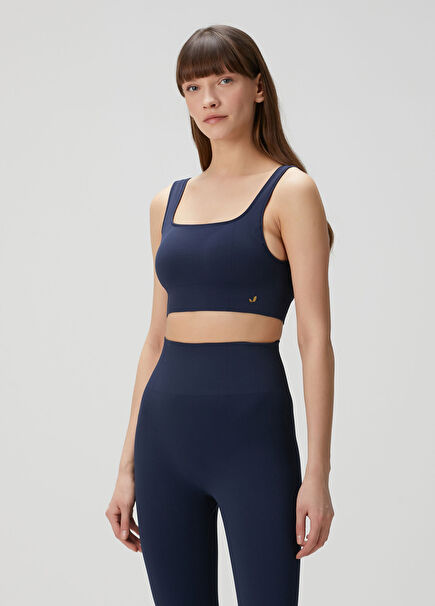 Lacivert Spor Sütyeni