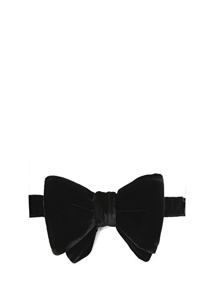 Siyah Kadife Dokulu Papyon