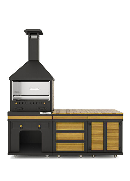 Anka Cool Barbecue 40 x 60 x 202 cm