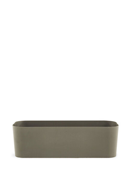 Clostra Warm Grey Metal Screen Planter