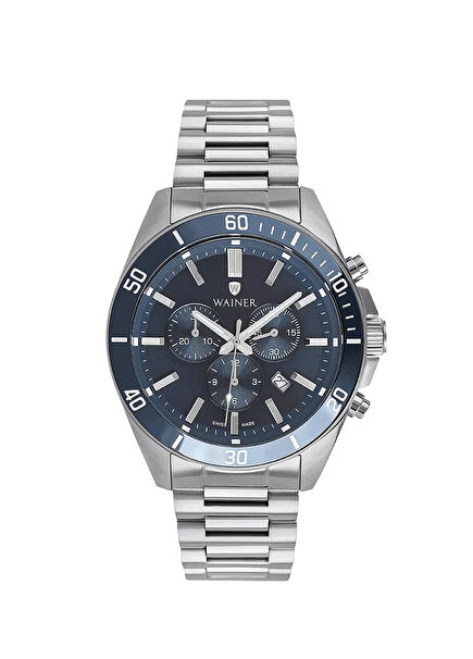 WA.19540-C Gri Çelik Erkek Kol Saati