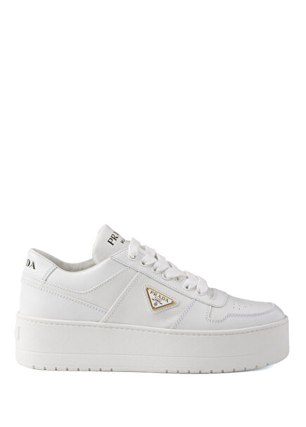 Downtown Bold Beyaz Deri Kadın Spor Ayakkabı