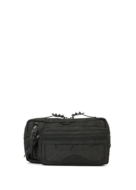 Black Men's Waist Bag