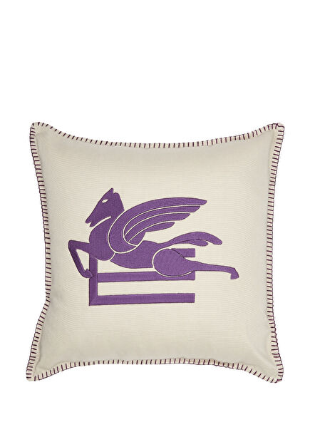 Purple 45X45 Cm Decorative Pillow