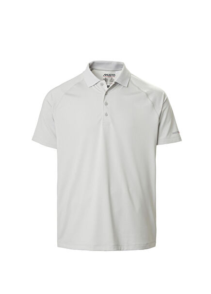 Evo Sunblock 2.0 Platinum Polo Collar Short Sleeve Men's Sailing T-Shirt