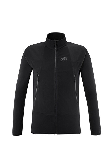 K Lightgrid Siyah Erkek Polar Ceket