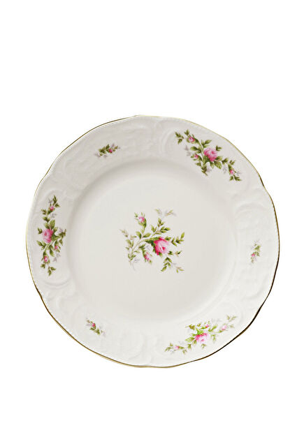 Sanssouci Elfenbein Ramona Patterned Porcelain Bread Plate 19 cm