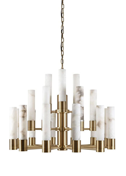 Orion Tiered Sputnik Marble Chandelier