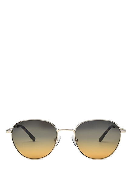 SITBRES 50 Gold Metal Men's Sunglasses