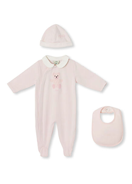 Light Pink 3-Piece Baby Set