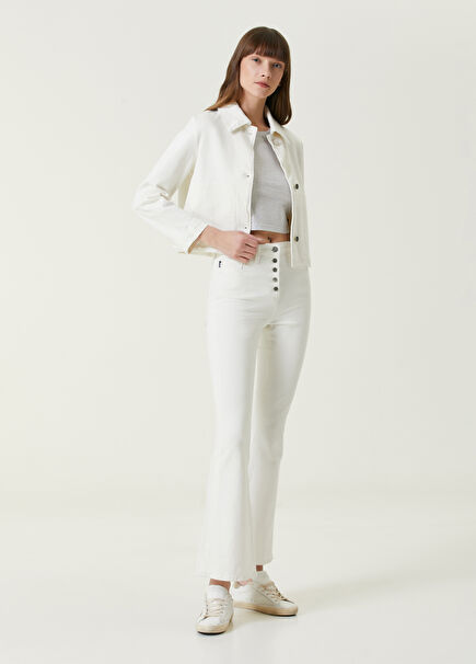 Neat White Women's Jean Trousers