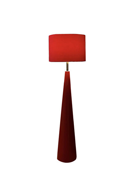 Madonna Kırmızı Ahşap Lambader