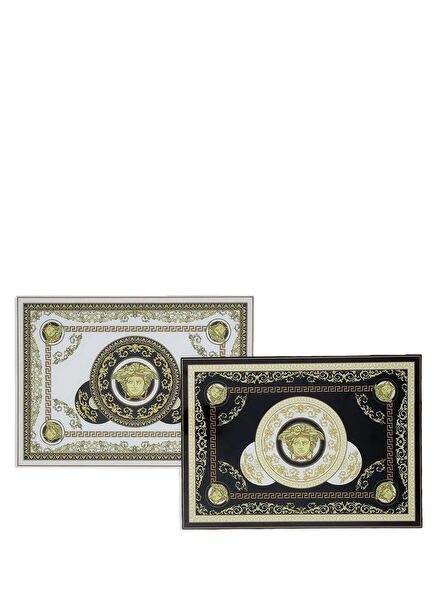 Medusa Baskılı 2li Amerikan Servis Seti