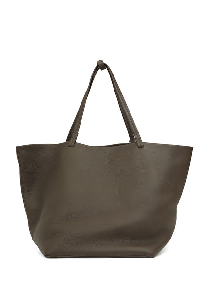 Koyu Kahverengi Deri Çanta