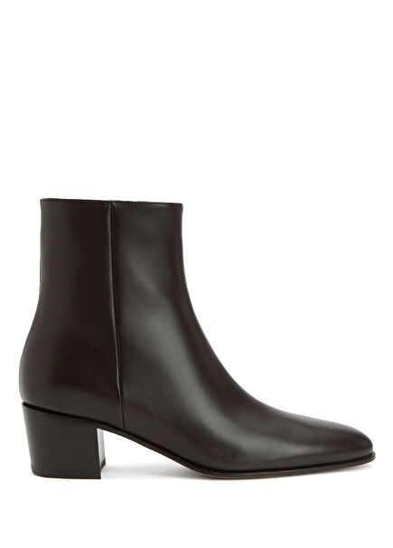 Vitello Dark Brown Women's Leather Boots