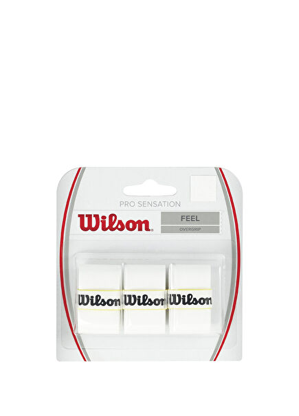 WRZ4010WH Pro Sensation White Overgrip Pack of 3