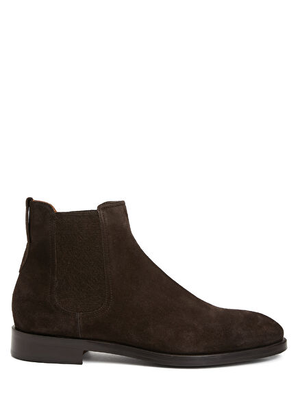 Brown Men's Suede Boots